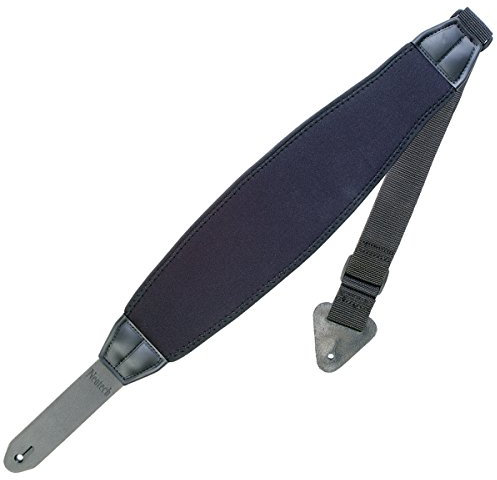 Neotech Gitarrengurt 8301252 Mega Bass (kurz) Mittelgroß, Schwarz