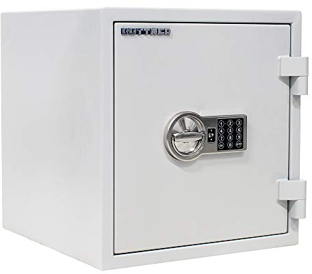 Rottner Oskar 40 Dokumentenschrank S2 bohrgeschütztes Elektronikschloss Notbestromung 30 minütiger Feuerschutz Fachboden inkl. Befestigungsmaterial