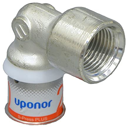 Uponor S-Press PLUS MLC - Manguito angular (20 x 1/2 IG 90 grados)