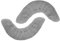 Perfeclan Kufenstrumpf Schlittschuhe Kufenschoner Skate Blade Cover Kufenschutz - Grau, M