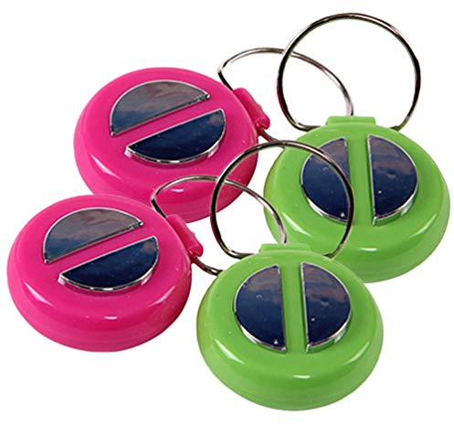 STOBOK 4Pcs Hand Summer Streichknebel Spielzeug Elektroschock Händedruck Lustige Streich Spielzeug April Narren Tag Trick Schock Spiele für Party Zufällige Farbe