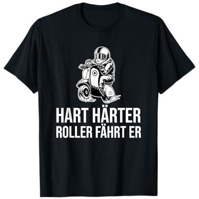 Motorroller Mofa Moped Scooter Rollerfahrer - Roller T-Shirt