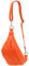 SH Leder ® echt Leder Hüfttasche Damen Herren Unisex Gürteltasche für Festival Reise Bauchtasche mittelgroße Crossbody Bag Frauen Ledertasche 32x17cm Marie G528 (Orange)