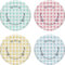 Browin 136425 Lot de 10 Couvercles à Visser en Métal pour Bocaux de Conserve Ø 82/6 | 10 Couvercles Twist-Off | Métal | Multicolore
