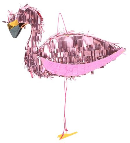 PATKAW Pinata Flamingo Hof Tropische Flamingo Pinata: Hawaiian Flamingo Party Fiestas Dekorationen Sommer Luau Pool Geburtstagsfeier Lieferungen Zuf?lliger Flamingo Party Piniata