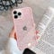 EKAM TPU Back Case for iPhone 13 Pro - Glitter Translucent Sparkly Bling Design for Girls Women Liquid Silicone, Anti-scratch Shockproof Protective Cases for iPhone 13 Pro - 6.1 Inch (Pink)