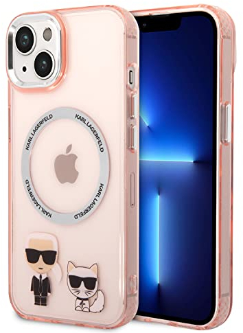 KARL LAGERFELD KLHMP14MHKCP Hülle für iPhone 14 Plus 6,7 hardcase rosa/pink Kar