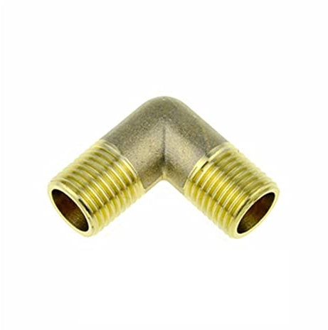 XINHUIPART Joint de Tuyau d'arrosage Raccord de Tuyau en Laiton coude en T 2 Voies 3 Voies 1/8 1/4 3/8 1/2 3/4 Femelle Filetage mâle cuivre Eau gaz Huile Tube Adaptateur coupleur connecteur