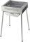 YAMO DUDO Holzkohlegrill,Edelstahl-Grill, Outdoor-Pizza-Grill, tragbarer Smoker,Holzkohlegrill,Höhenverstellbar, BBQ Grill für Camping, Garten und Terrasse - 7 Funktionen