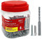 fischer Propack SX Plus 5 S, 240 Tasselli 5x25 con Vite + Punta Trapano SDS 5mm, Riutilizzabile, per Fissaggio su Cemento e Muratura 570205