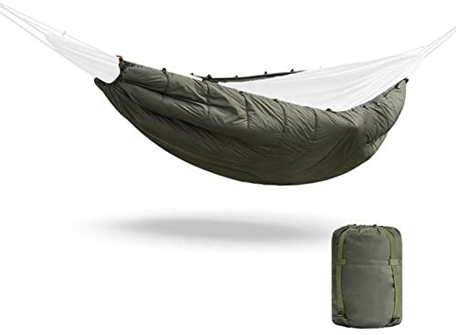Irfora Hängematte Unterdecke,Multifunktionale Hängematte Underquilt Winter Warme Hängematte unter Decke Poncho für Camping Wandern Reisen