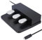 Zreephy 3 Foot Pedal for Digital Keyboards and Pianos Compatible with Yamaha P225 P525 PS500 Electric Digital Pianos
