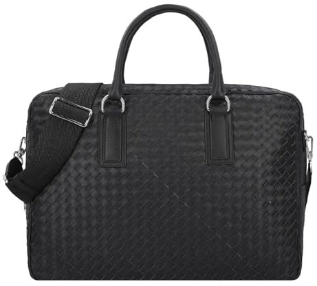 ABRO Business Shopper Very Busy Black/Nickel, Einheitsgröße für Damen, Schwarz/Nickel, Retro