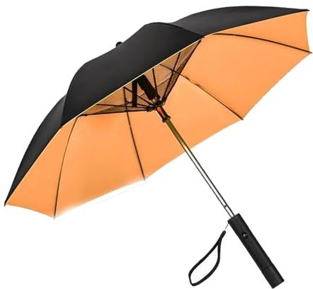 WIWIDANG 3 in 1 umbrella with fan, Built-In USB Rechargeable Long Handle UV Sun Umbrella with Fan for Festival Beach and Summer Activities (Style-3)