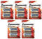 PANASONIC - Lote de 5 ampollas de 2 pilas alcalinas Pro Power Gold LR20/D - 1,5 V