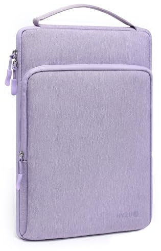 HYZUO 14-15 Pouces Housse pour ordinateur portable pour MacBook Air 15 M4 M3 M2, MacBook Pro 15, XPS 14/15 Plus, 15 Surface Laptop, 14 Dell HP Lenovo ThinkPad Asus Acer Huawei, Lilas Violet