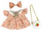 Baumwolle Puppenkleidung Puppe 20cm Puppe Dress Up Süße Puppe Puppe Prinzessin Kleid