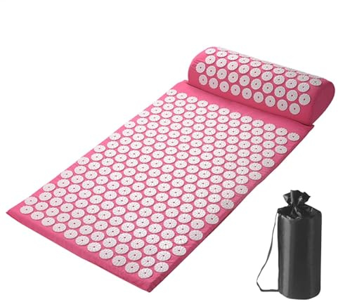 Akupreessure Matte - Nackenschmerzen Massagematte, Akuperessure Matte Kissen | Nagel Spike Shakati Matte Matte Matte Rücken Meditation Matte Wohlbefinden Stressabbau Entspannung Druckpunkt für Zuhause
