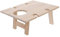 ibasenice Klappbarer Weintisch loungetische Portable Table klappbare stehtisch Weinablage Holztisch Weinhalter Tisch Gestell tragbar quadratischer Serviertisch Party Essen Weintisch hölzern