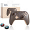 LONGYI 8Bitdo Ultimate 2C Controller Wireless per PC Windows e Android, Joystick a effetto Hall, con Frequenza di Polling 1000Hz, Paraurti L4/R4 Rimovibile e Vibrazione Rumorosa - Brownie