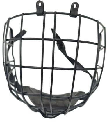 TOWARDSNAN Ice Hockey Baseball Face Guard Metal Net Mask Helmet Full Cage Helmet Wide Field Shield Face Mask Cage