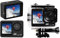 4K Action Camera 24MP Sports Camera with Dual Screen WiFi 170° Wide Angle Lens 30M Waterproof Mounting Accessories Kit for Diving Surfing Skiing Cycling