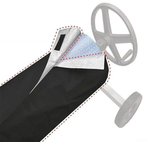 Practical Pool Reel Cover for Year Round Defense Against Snow, Frost and Other Elements (20ft)