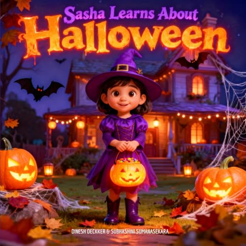 Sasha Learns About Halloween: For children ages 5–10 (Sasha Explores World Cultures & Festivals, Band 1)