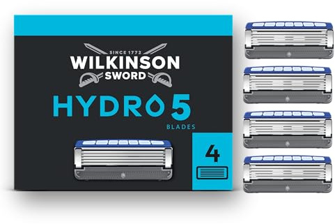 Wilkinson Sword Hydro 5 Rasierer-Ersatzklingen, 4er-Pack