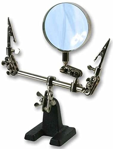 Third Hand Tool With Magnifying Glass