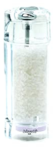 Bisetti - Macina Sale Acrilico Trasparente 15 Cm - Serie Torino