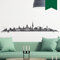 WANDKINGS Wandtattoo Skyline Hannover 160 x 32 cm dunkelgrün - erhältlich in 33 Farben