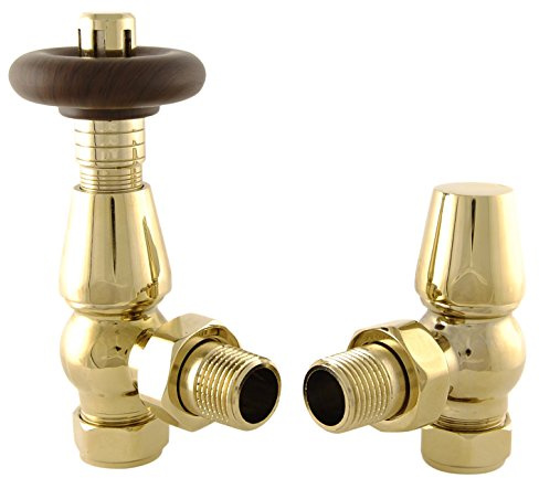West Radiators Ben-B Bentley Traditional Thermostatic Radiator Valve - Polished Brass