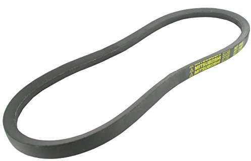 Greenstar - A375 - Courroie Lisse Trapézoïdale, 13 x 8 x 950 mm, Noir