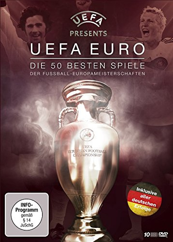 UEFA EURO - Die 50 besten Spiele der Fußball-Europameisterschaften (10 DVD Box)