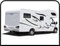 Wohnmobil Wohnwagen Grafik Dekoration Aufkleber Camper Sticker Vinyl Wohnmobil Grafiken Streifen Set RV Camper Van Caravan Reisemobil - Grafik 02 (WIE AUF DEM Bild Gezeigt)