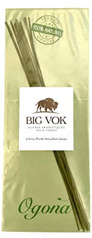 Herbe de bison Hierochloë Odorata BIG VOK (sachet de 12 brins, pour 4 bouteilles)