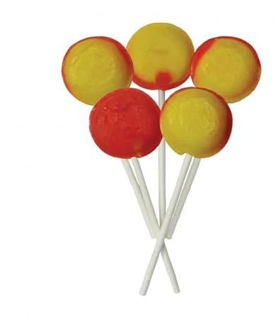 Pear Drop Mega Lollies (x25)