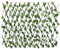 Gardenwize - Solar Powered 100 LED Realistic Artificial Ivy Faux Green Leaf Trellis, Extendable 200 x 80cm (SWGSL222)