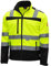 NITRAS 7171 Veste de Travail Haute Visibilité Homme - Imperméable, Coupe-Vent, Veste Softshell Homme et Femme - Jaune M