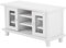 1:12 Dollhouse Wooden TV Cabinet Miniature Dolls House Living Room Furniture Dollhouses Decoration Ornaments Accessories with Double Open Doors for Kids Educational Pretend Play Toys Gift(White)