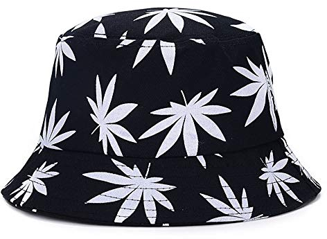 Unisex Sonnenhut Damen Strandhut Herren Ahornblatt-Fischerhut Hat