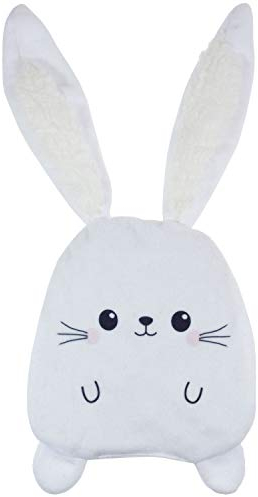 Kirschkernkissen Tier Kinder-Wärmekissen Wärmflasche für Babys Thermo-Kissen gefüllt mit Kirschsamen lindert Bauchschmerzen und Blähungen Hase [088]