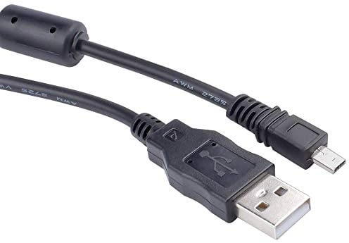 Câble USB de rechange 8 broches pour appareil photo numérique Samsung S630 S730 S750 S760 S860 D75 S85 L50 L60 L700 L77 V2 et plus (1,5 m)