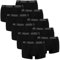 PUMA 10 er Pack Short Boxer Boxershorts Men Pant Unterwäsche kurz 100000884, Farbe:001 - Black, Bekleidungsgröße:M