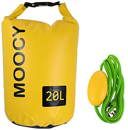 flouris Sand Drift Bag - 2 In 1 Inflatable Drift Sock Water Kayak Drift Tow Rope Dry Bag Sand for Kayak, Jet Ski, Rafts, Floats and Paddle Board
