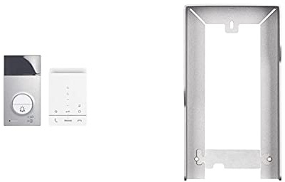 Bticino 364232 Kit Audio Classe 100 A16E Monofamiglia, L3000 Hf & 343051 Tetto Antipioggia, Grigio