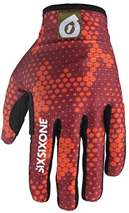 SixSixOne Youth Comp Glove Digi Orange Y-S