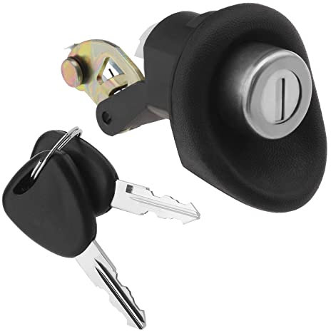 Create idea Serrure de Coffre de Voiture avec 2 Clés 7701367940 Compatible avec Twingo 1 1996-2007/Logan 1 2004-2012/Sandero 1 2008-2012 Accessoires de Remplacement Automobile Noir