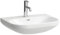 LAUFEN Lua Waschtisch, 1 Hahnloch, mit Überlauf, 600x460mm, H8110830001041, Farbe: Weiß